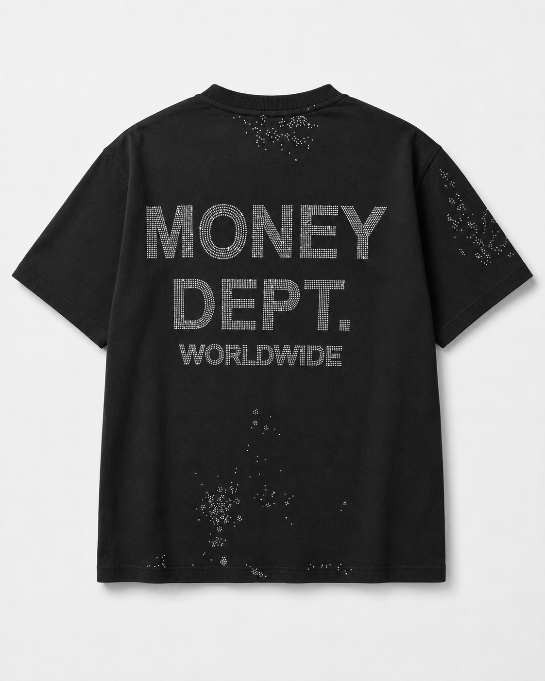 MEN'S MONEY DEPT S/SLV TEE - BLACK