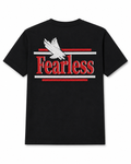 MEN'S FEARLESS S/SLV TEE - BLACK/RED