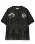 MEN'S RISING DEAD S/SLV TEE - CHARCOAL