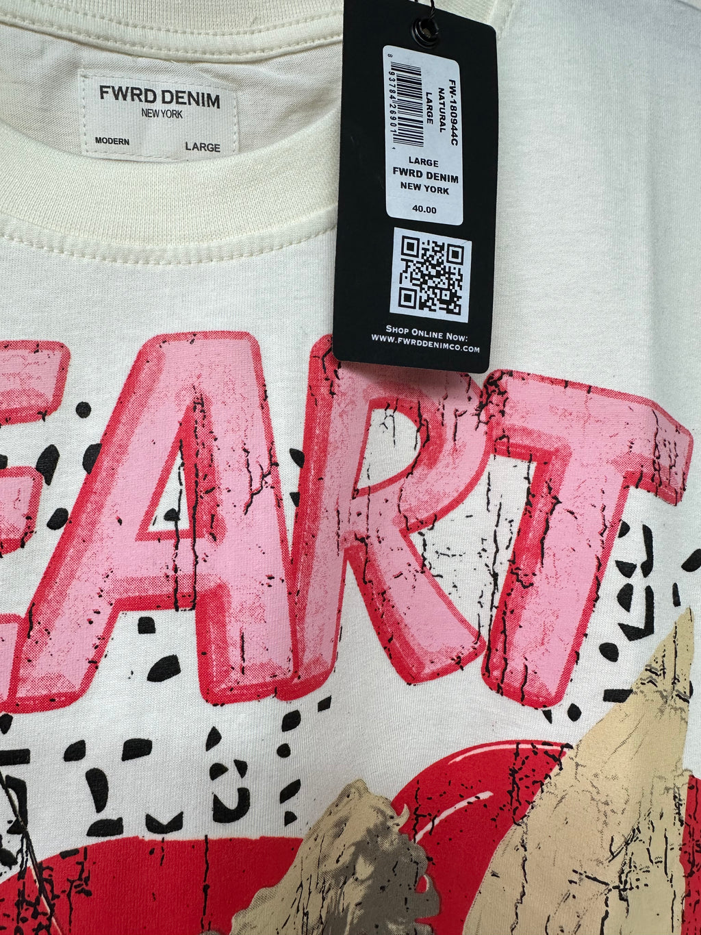 FWRD DENIM Heart Breaker T-Shirt
