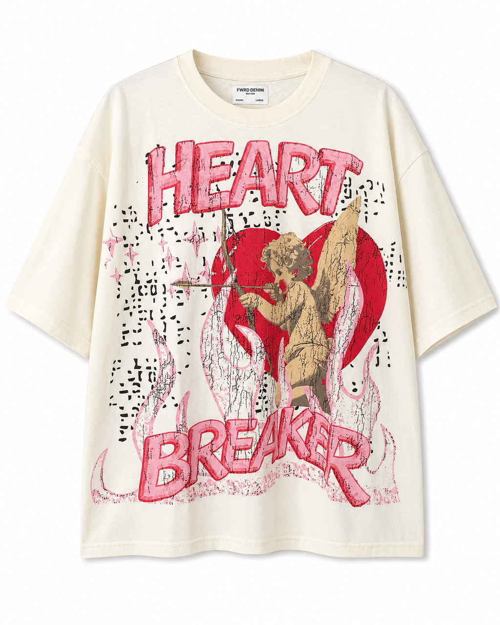 FWRD DENIM Heart Breaker T-Shirt