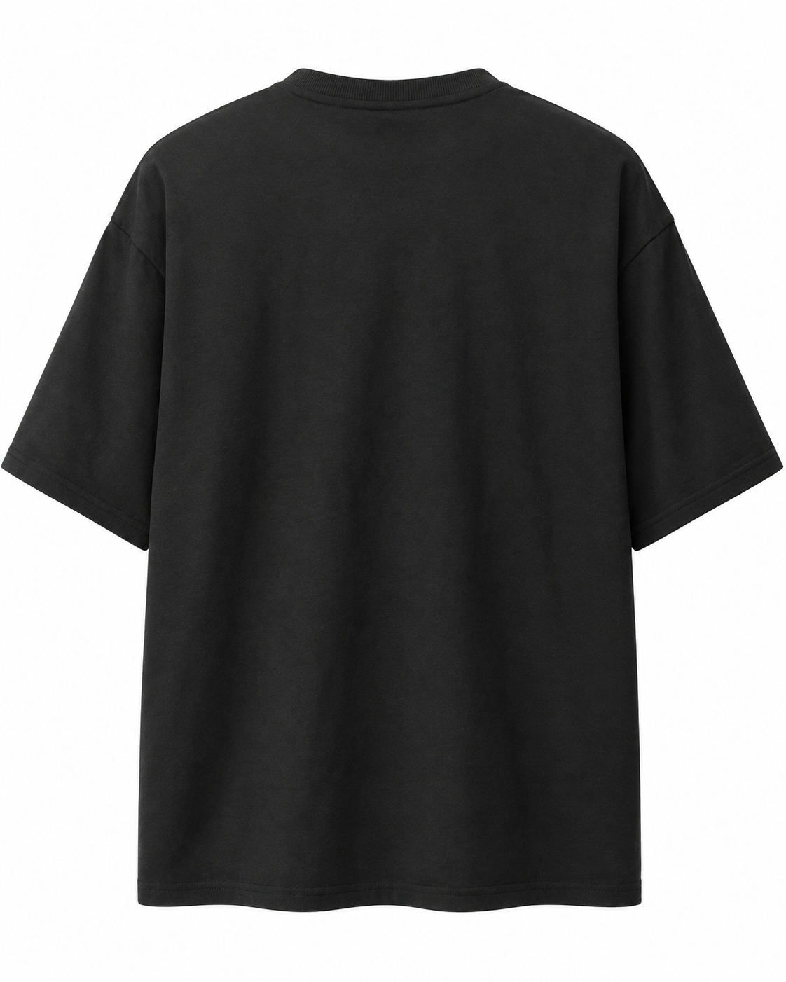 Rebel Minds Paid In Full Boxy Cropped Tee - Black
