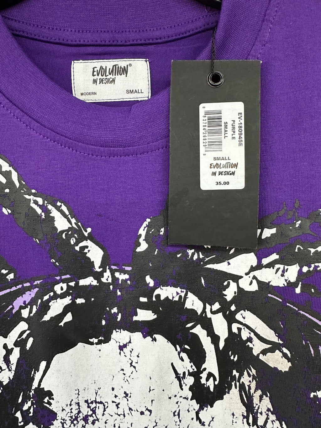 MEN'S GUM BOY S/SLV TEE - PURPLE