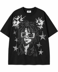MEN'S COOL BOY S/SLV TEE - BLACK
