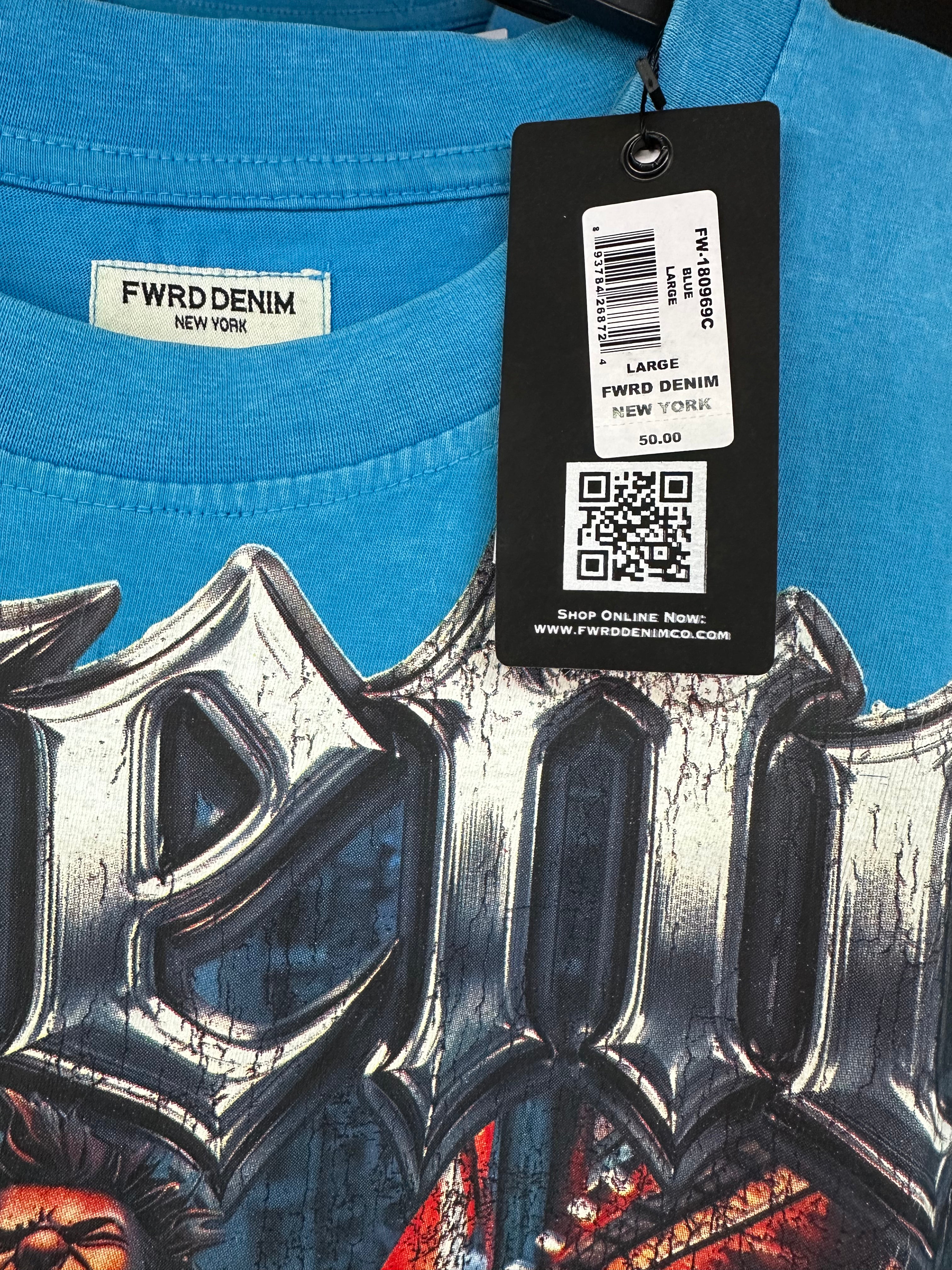 MEN'S I AM LEGEND S/SLV TEE - BLUE