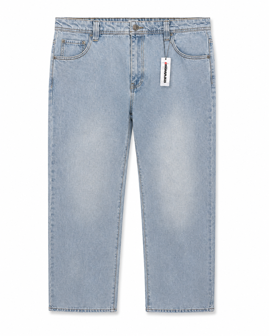 Original Fables Baggy Basic Jeans – Light Indigo