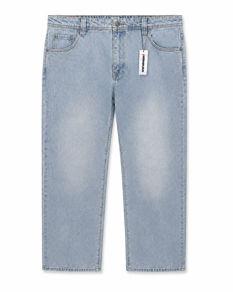 Original Fables Baggy Basic Jeans – Light Indigo