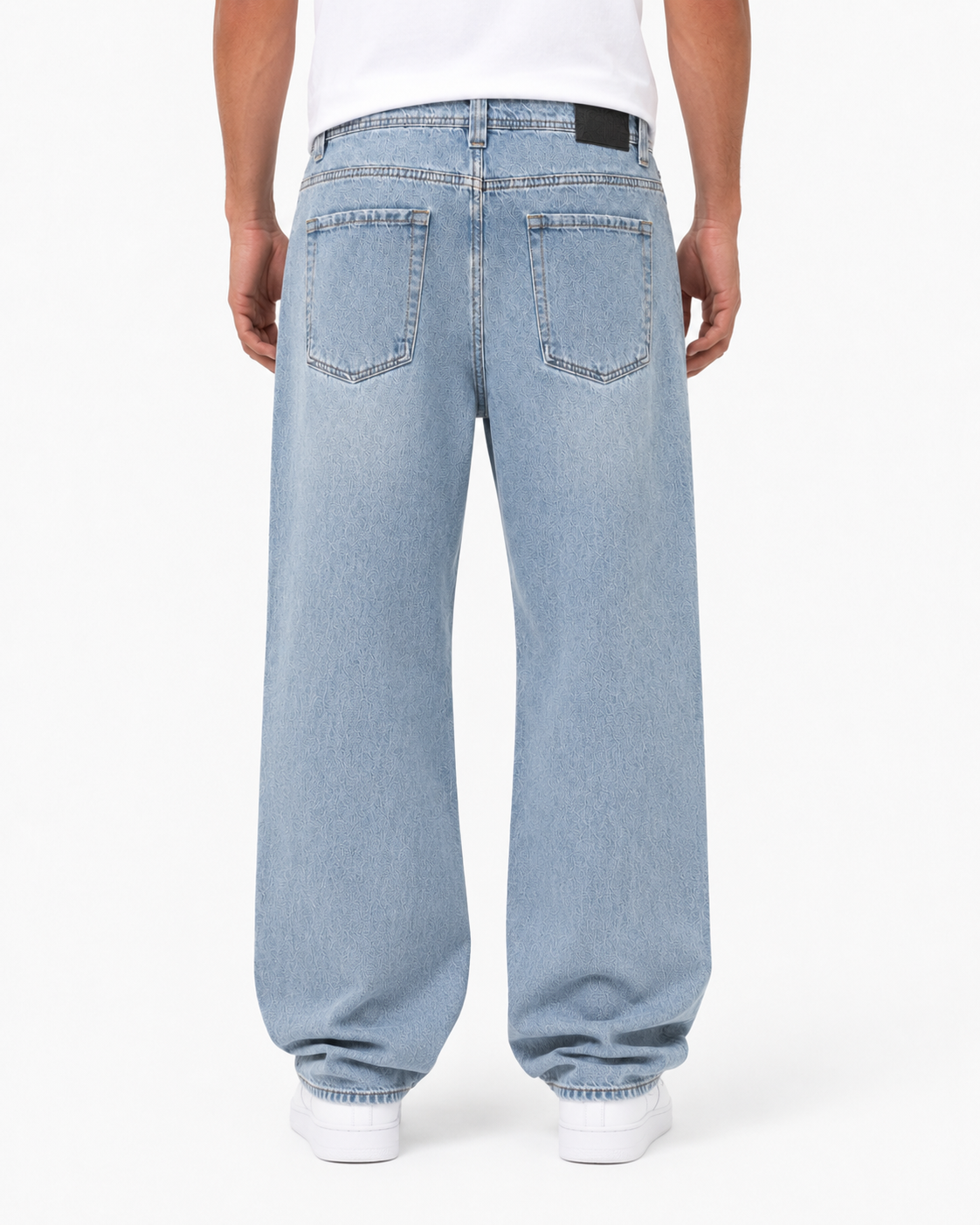 Original Fables Baggy Basic Jeans – Light Indigo
