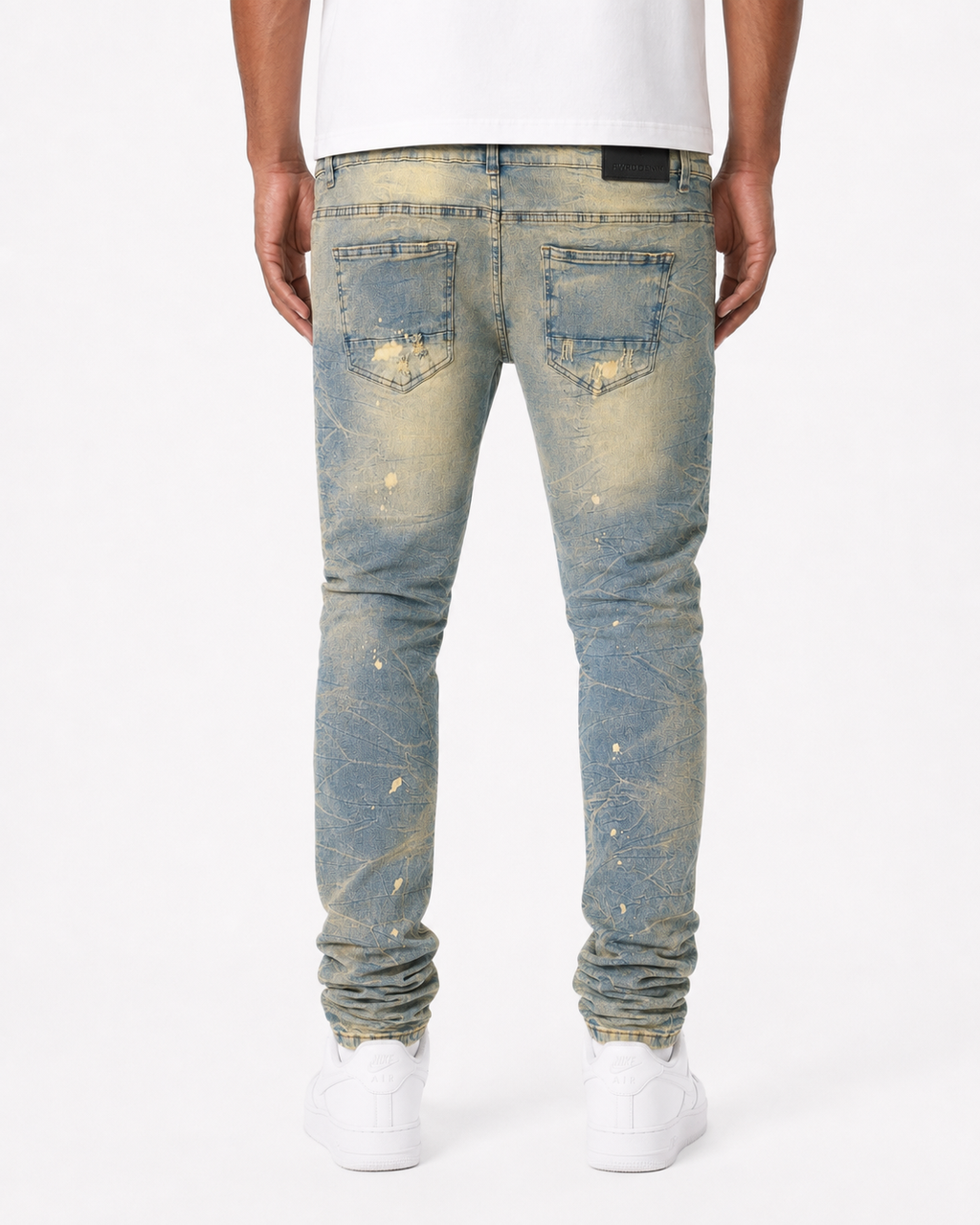 MEN'S MOTORCROSS SLIM DENIM JEAN - LT.TINT