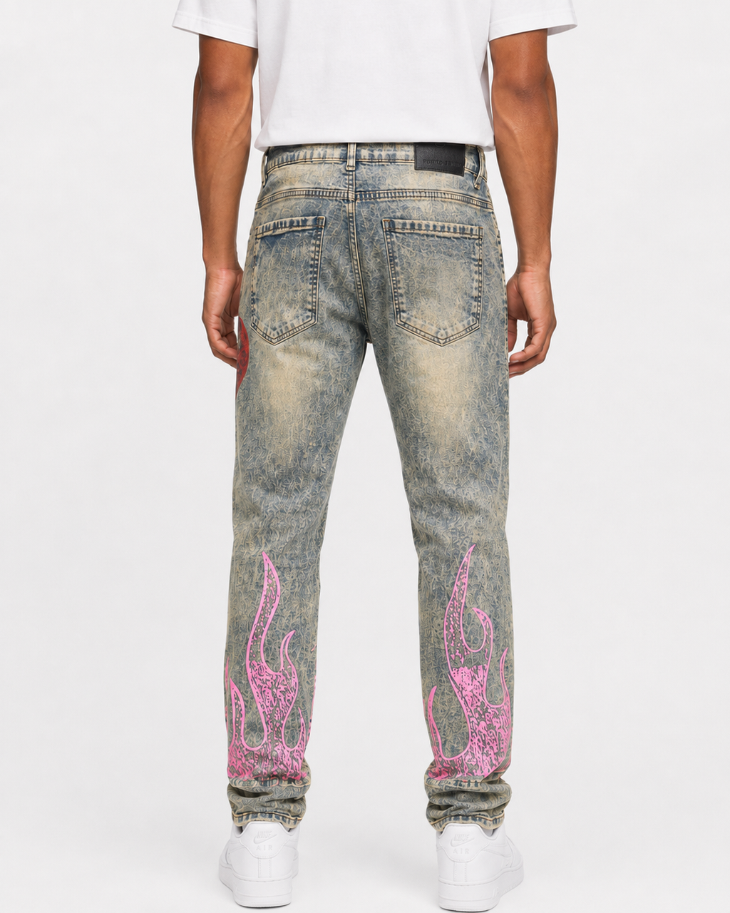 MEN'S DREAMS SLIM STRAIGHT DENIM PANT - LT.TINT