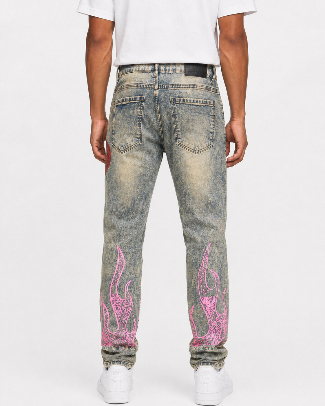 MEN'S DREAMS SLIM STRAIGHT DENIM PANT - LT.TINT