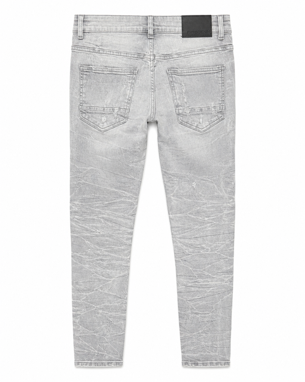 MEN'S MOTORCROSS SLIM DENIM JEAN - GREY