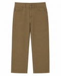 Rebel Minds Relaxed Fit Raw Brown Jeans