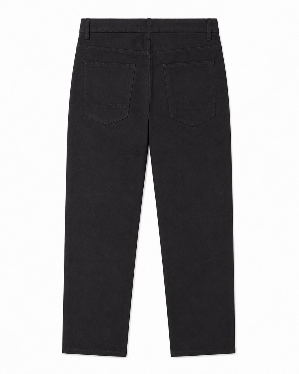 Rebel Minds Relaxed Fit Jet Black Jeans