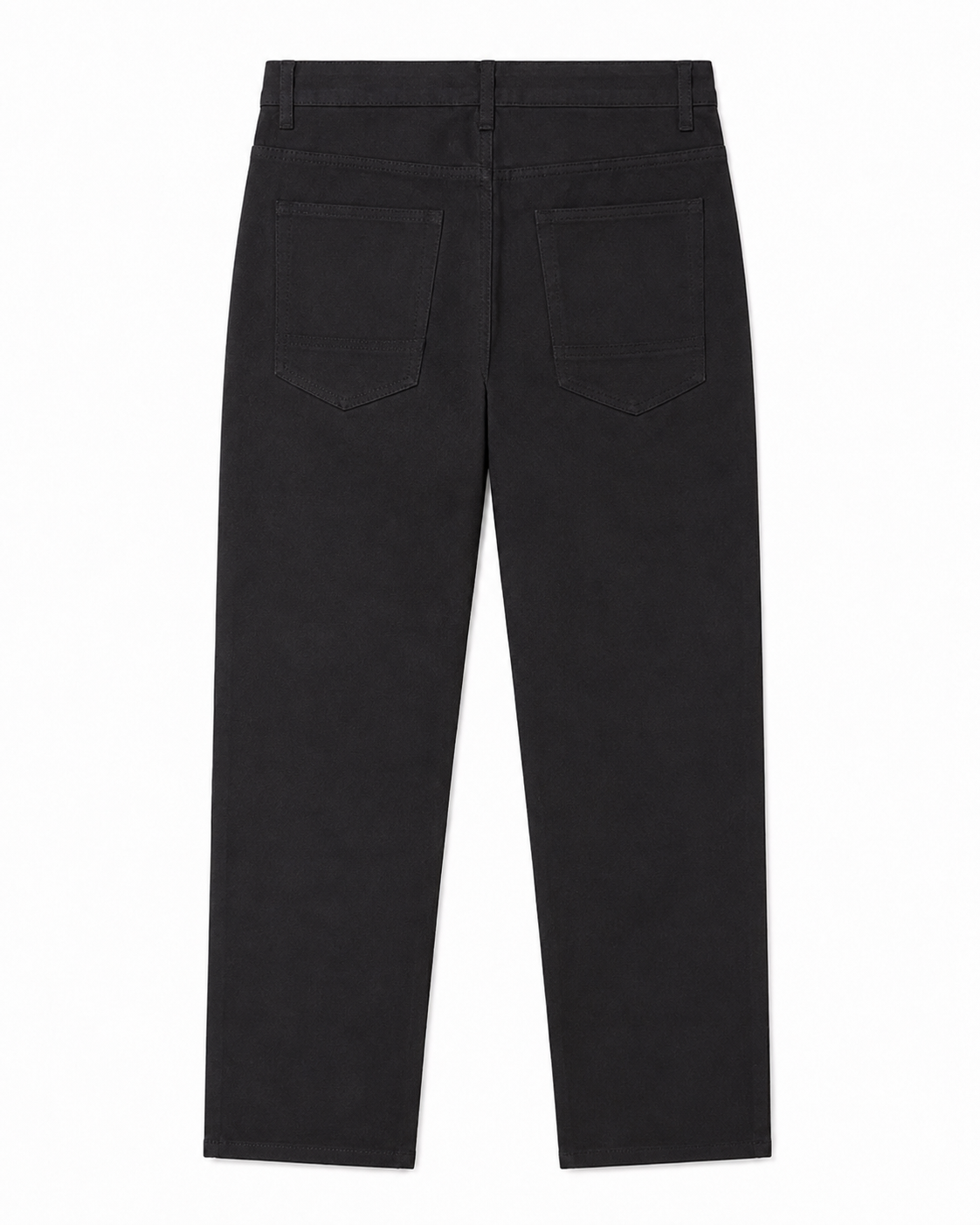 Rebel Minds Relaxed Fit Jet Black Jeans
