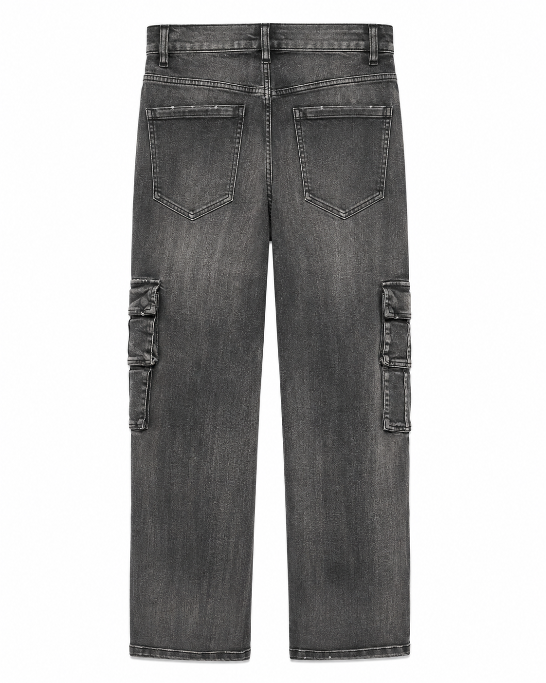MEN'S STAPLE RELAXED STRAIGHT DENIM PANT COLLECTION - WASH BLK