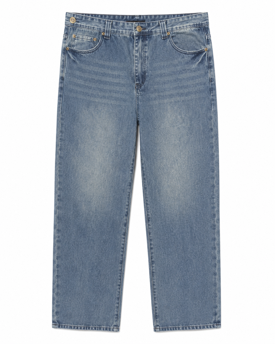 Original Fables Vintage Wash Baggy Jeans – Blue (Copy)
