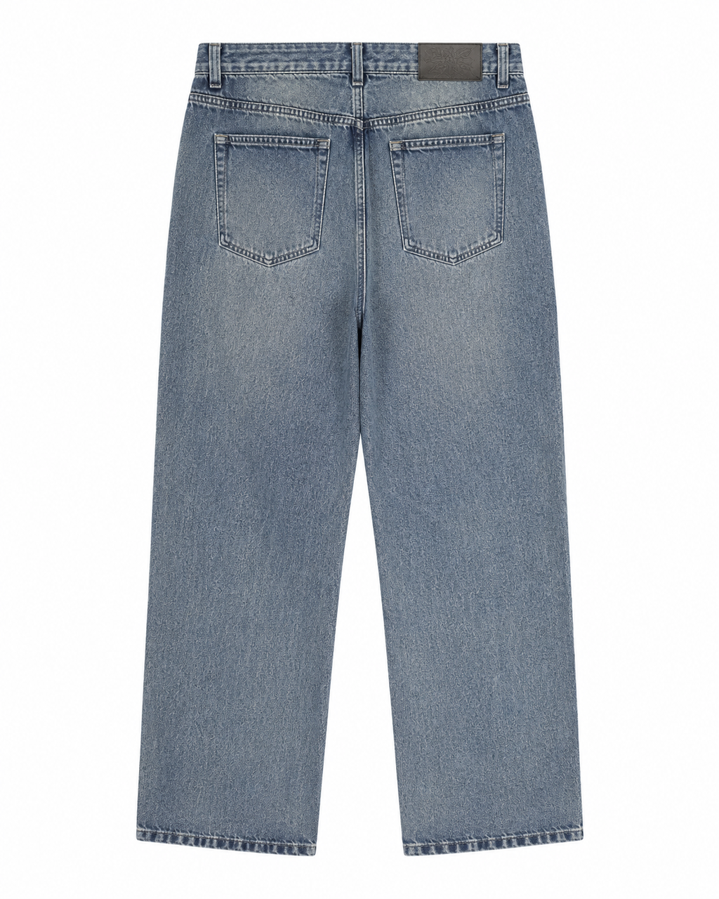 Original Fables Vintage Wash Baggy Jeans – Blue