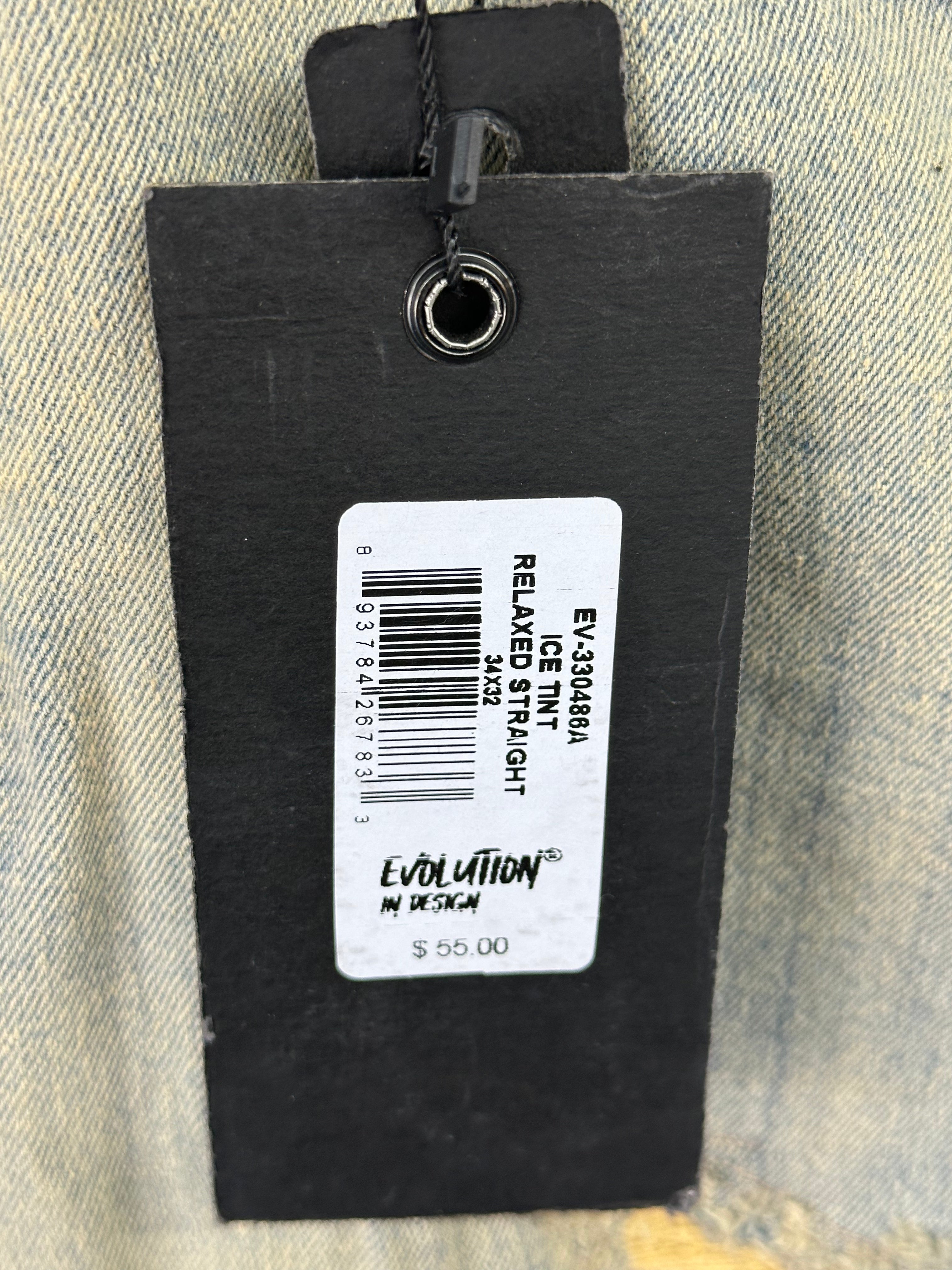 MEN'S ELITE RELAXED STRAIGHT DENIM PANT - ICE TINT