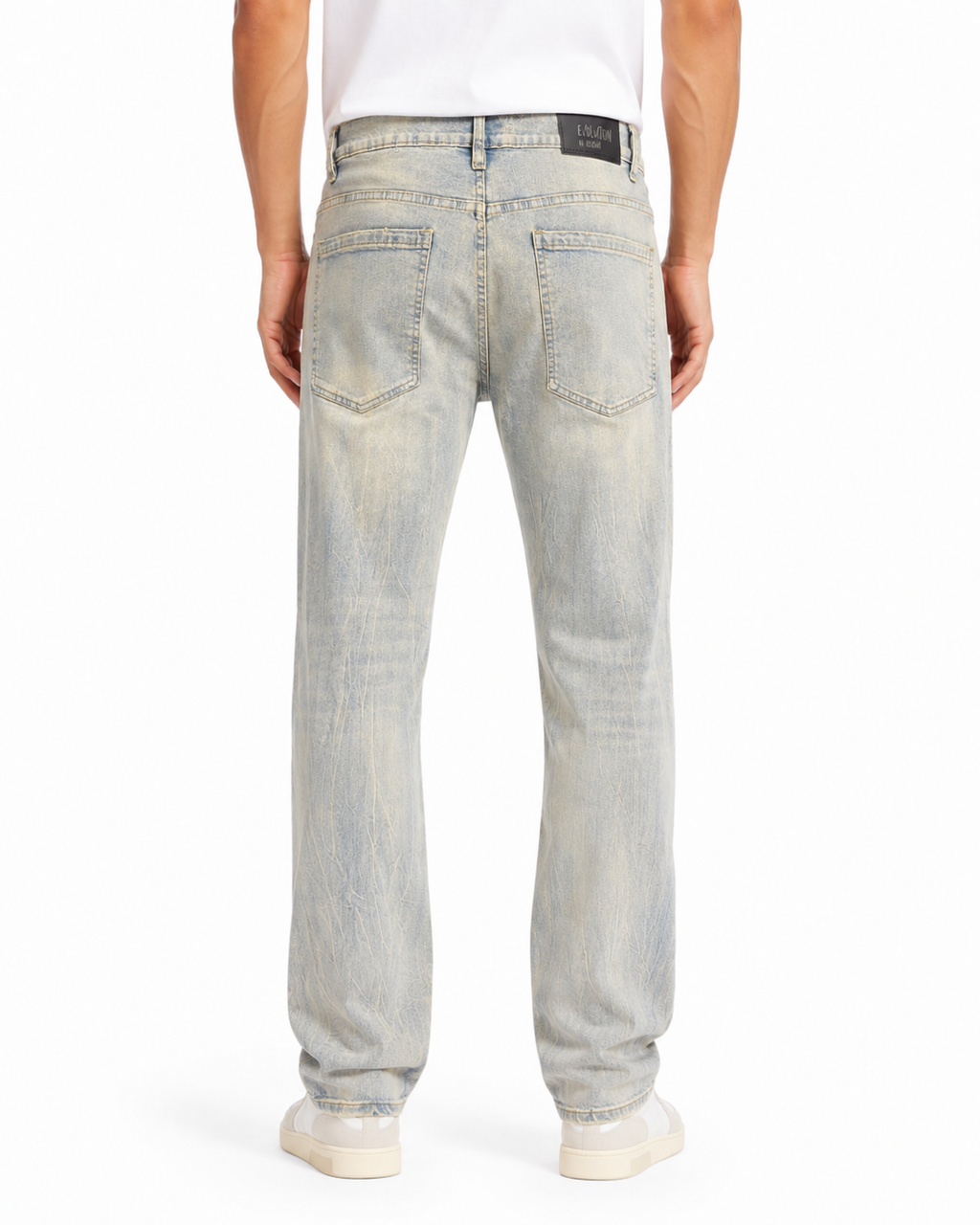 MEN'S ELITE RELAXED STRAIGHT DENIM PANT - ICE TINT