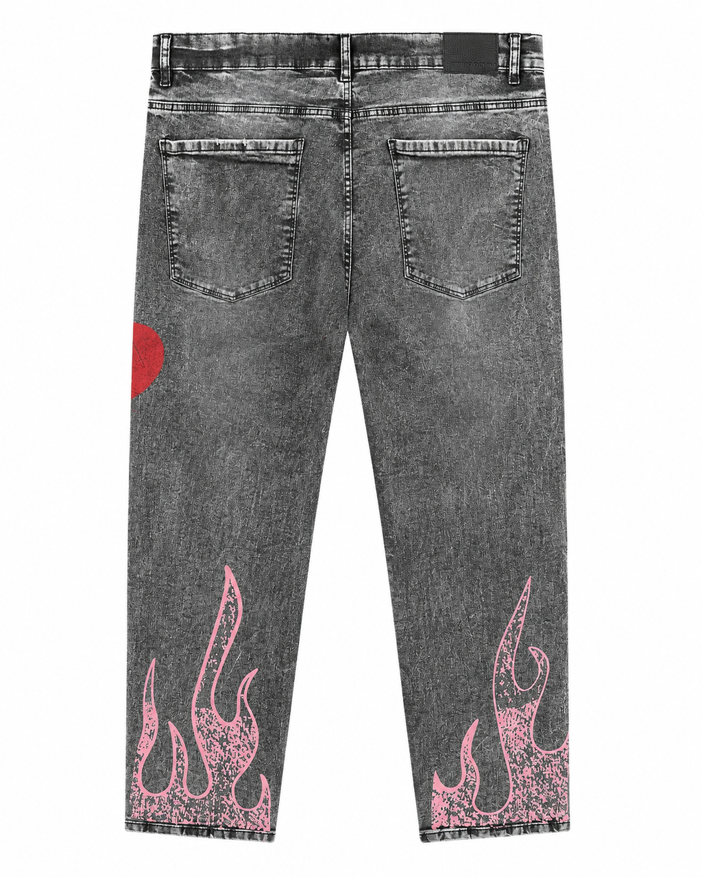 MEN'S DREAMS SLIM STRAIGHT DENIM PANT - WASH BLK