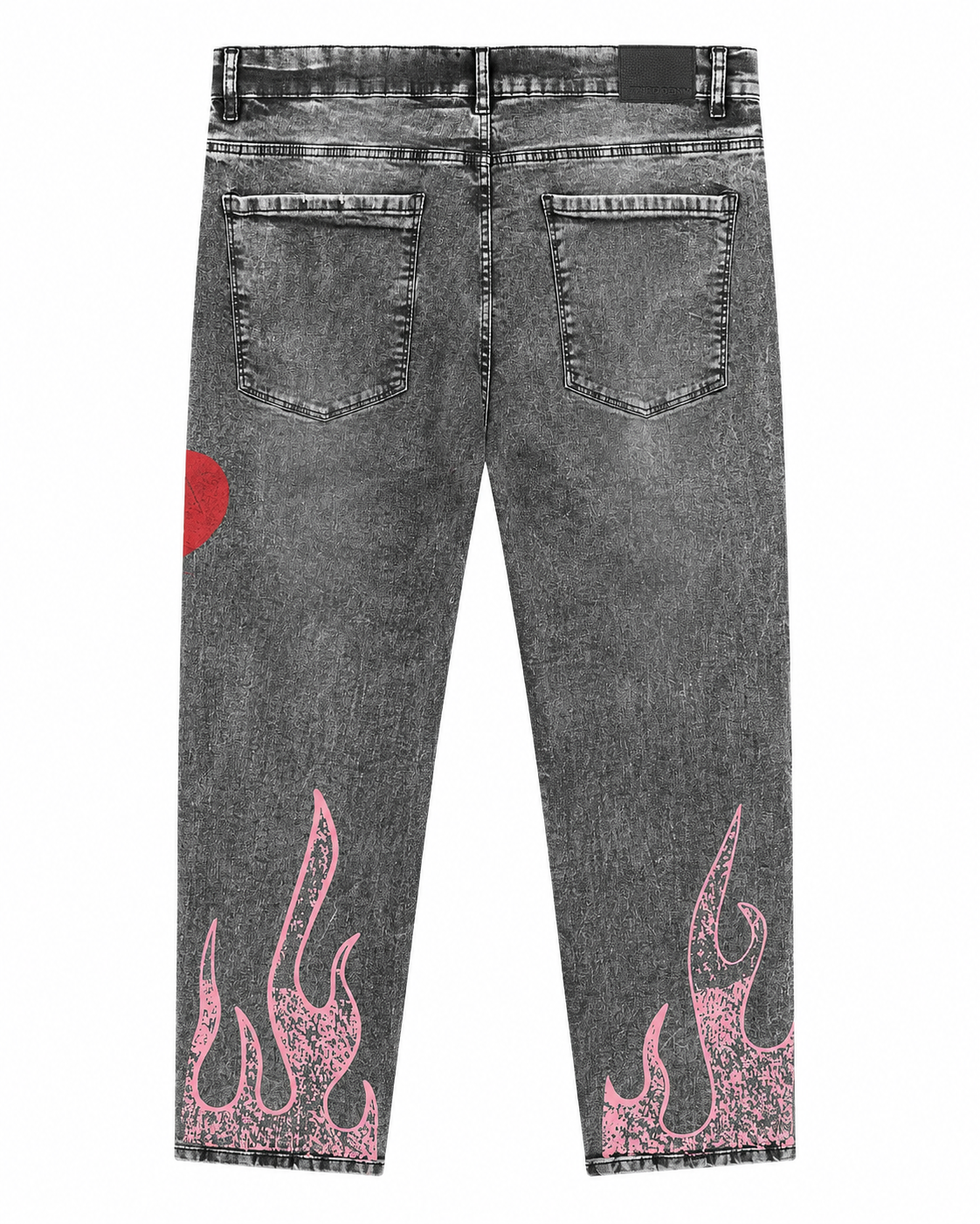 MEN'S DREAMS SLIM STRAIGHT DENIM PANT - WASH BLK