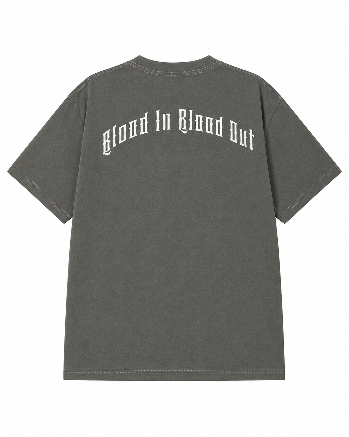 Blood In Blood Out Bound By Honor Graphic Tee – Charcoal