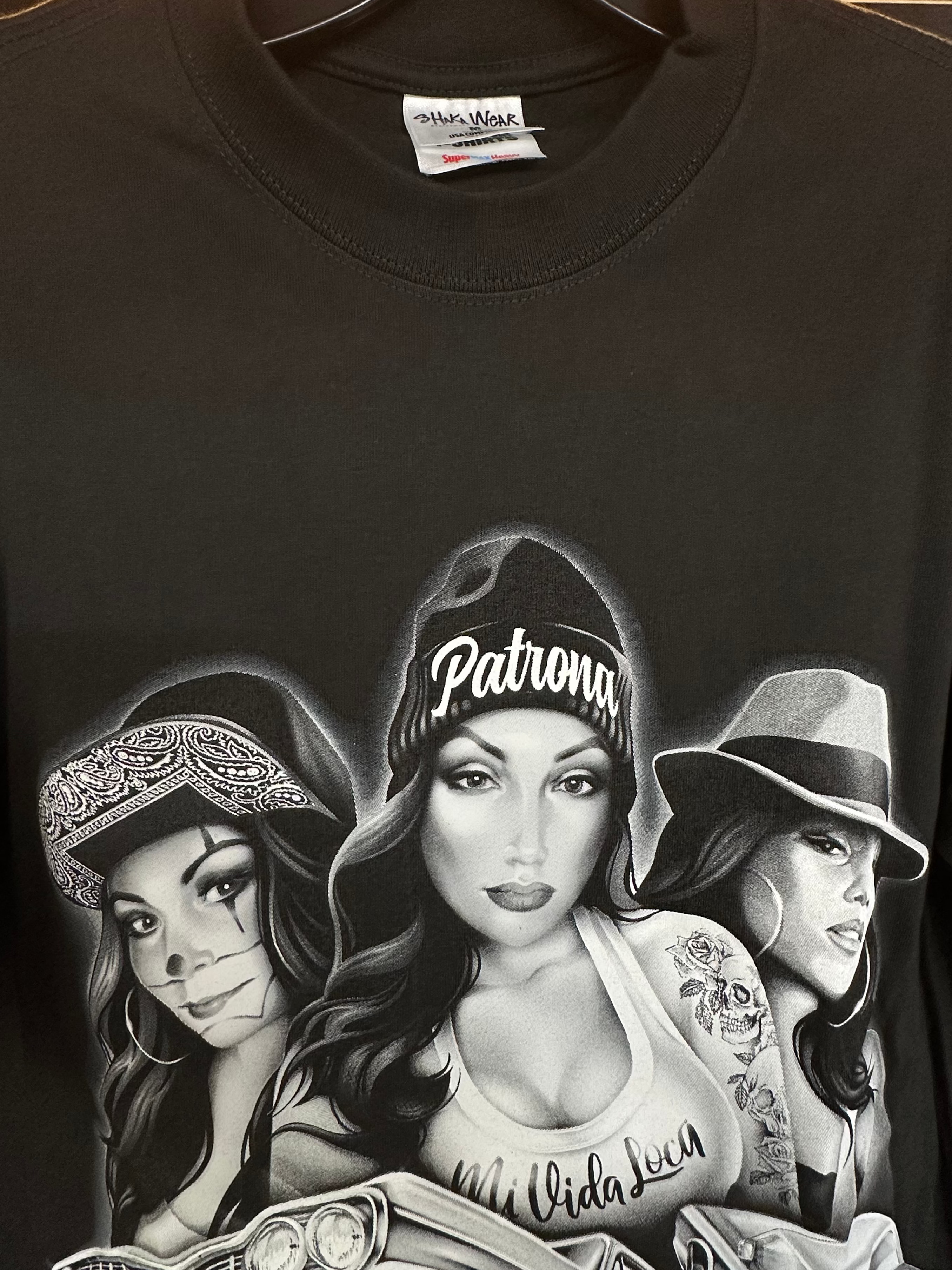 Brown Pride Lowrider Graphic Tee - Black