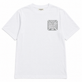 MEN'S SAINT CRYSTAL S/SLV TEE - WHITE
