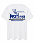 MEN'S FEARLESS S/SLV TEE - WHITE/ROYAL
