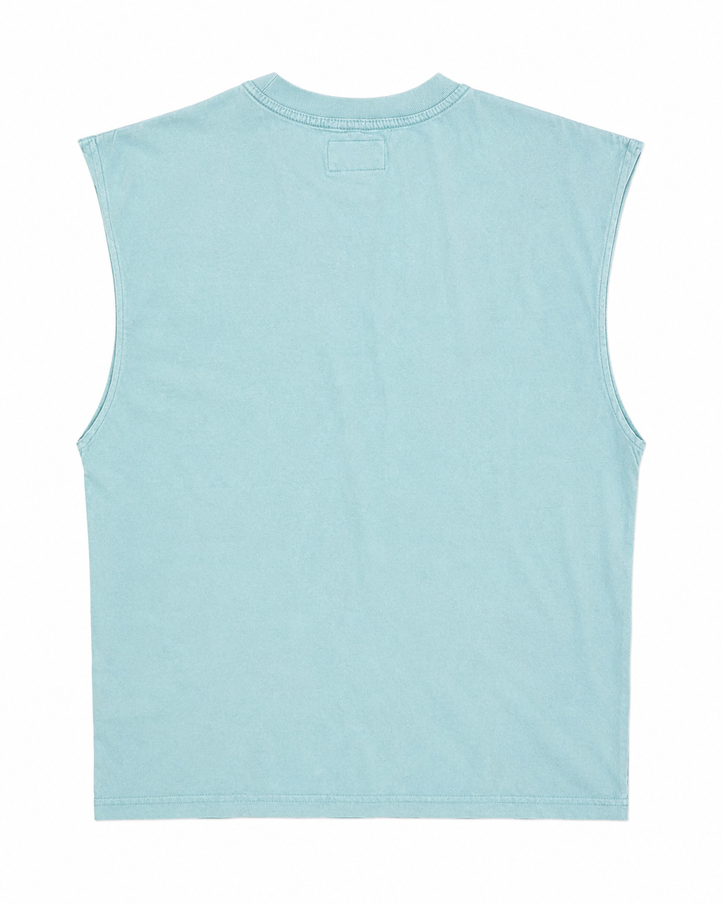 FWRD Denim Sinner Rhinestone Skeleton Muscle Tee – Aqua