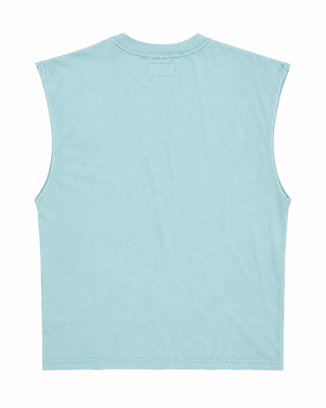 FWRD Denim Sinner Rhinestone Skeleton Muscle Tee – Aqua