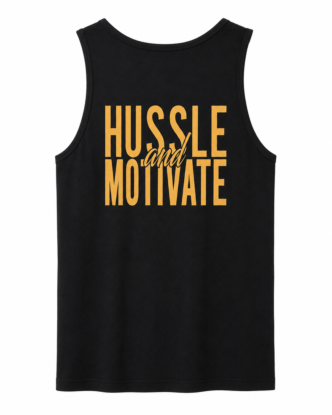 Nipsey Hussle “Hussle & Motivate” Tank Top – Black