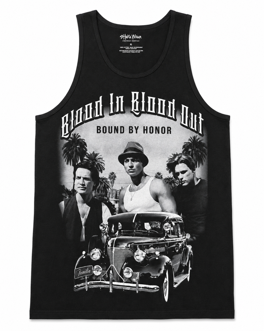 Blood In Blood Out “Bound By Honor” Graphic Tank – Black