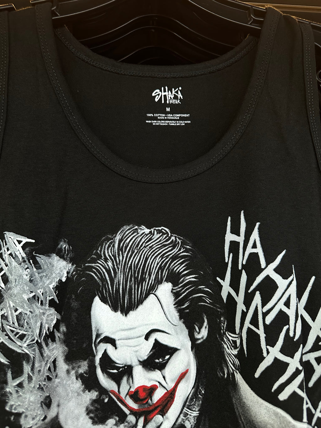Joker “Why So Serious?” Graphic Tank - Black