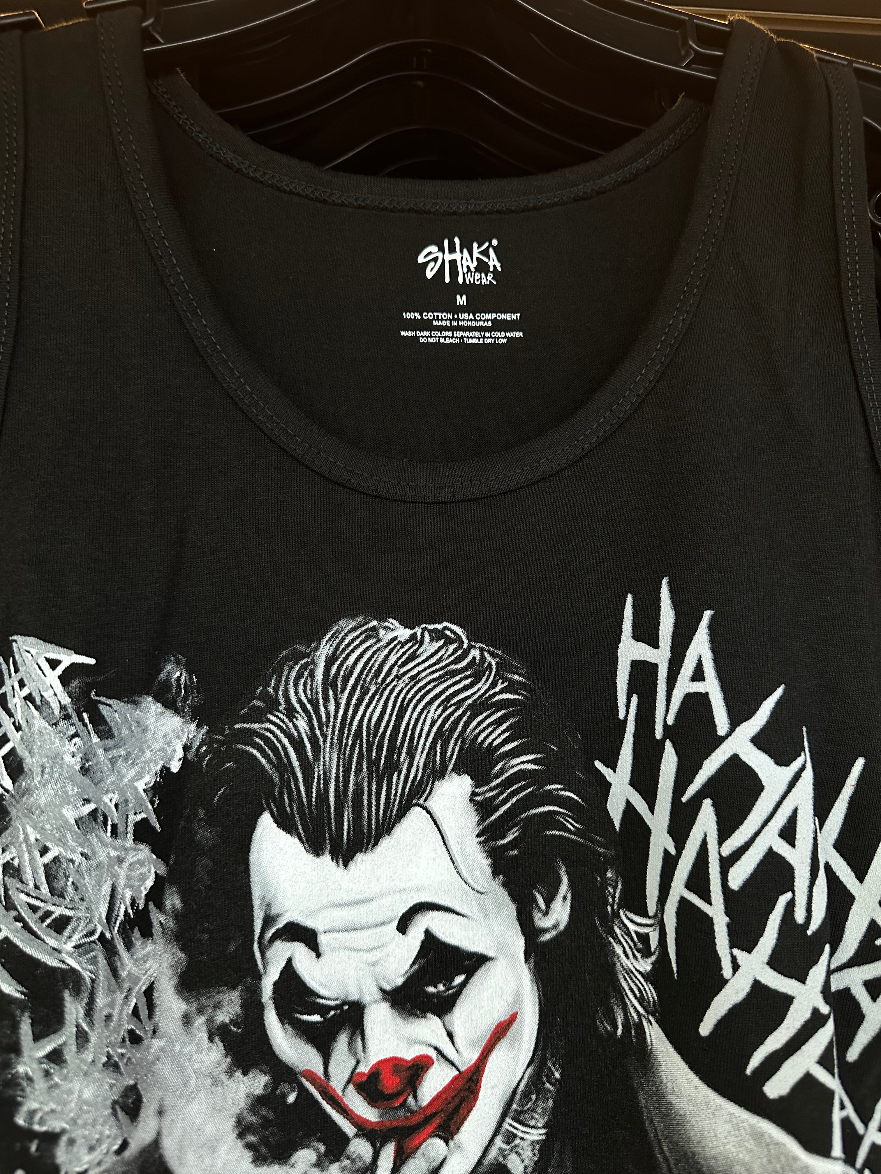 Joker “Why So Serious?” Graphic Tank - Black