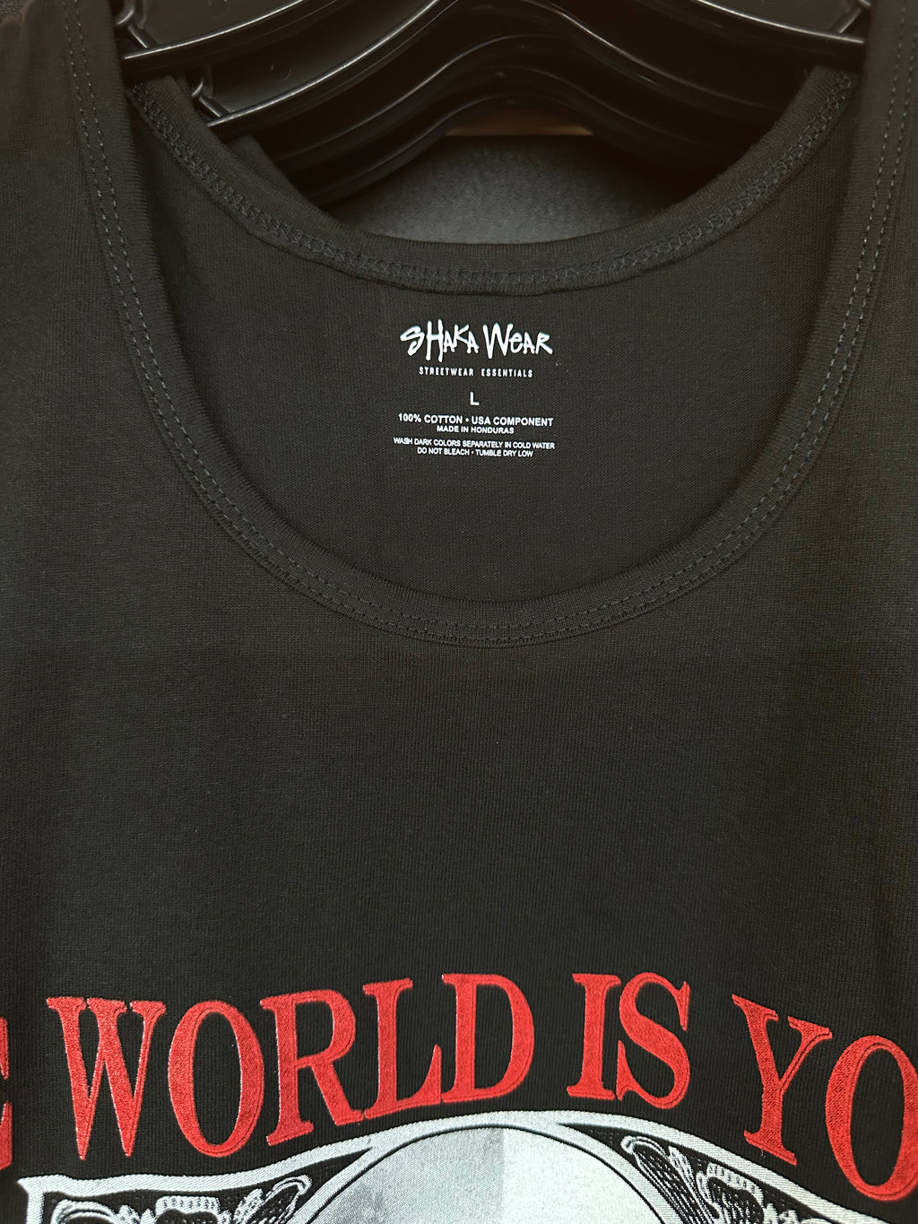 Scarface “The World Is Yours” Graphic Tank – Black
