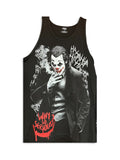 Joker “Why So Serious?” Graphic Tank - Black