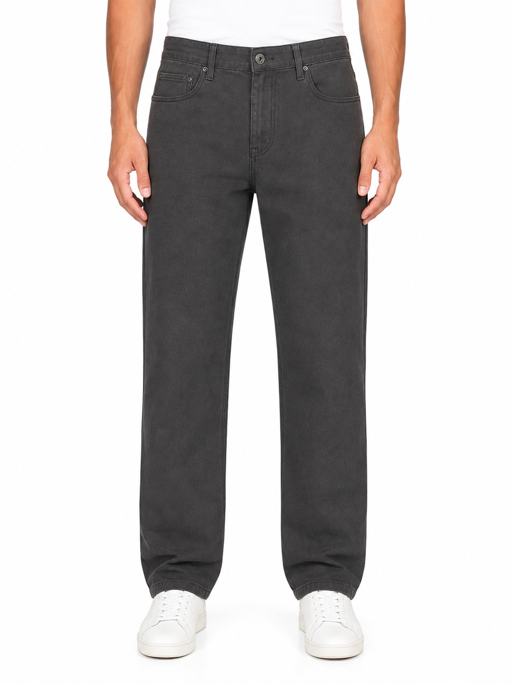 Rebel Minds Relaxed Fit Raw Grey Jeans