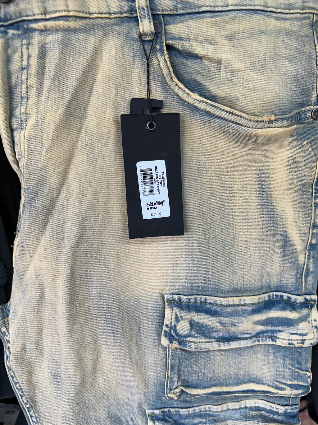 MEN'S STAPLE RELAXED STRAIGHT DENIM PANT COLLECTION - ICE TINT