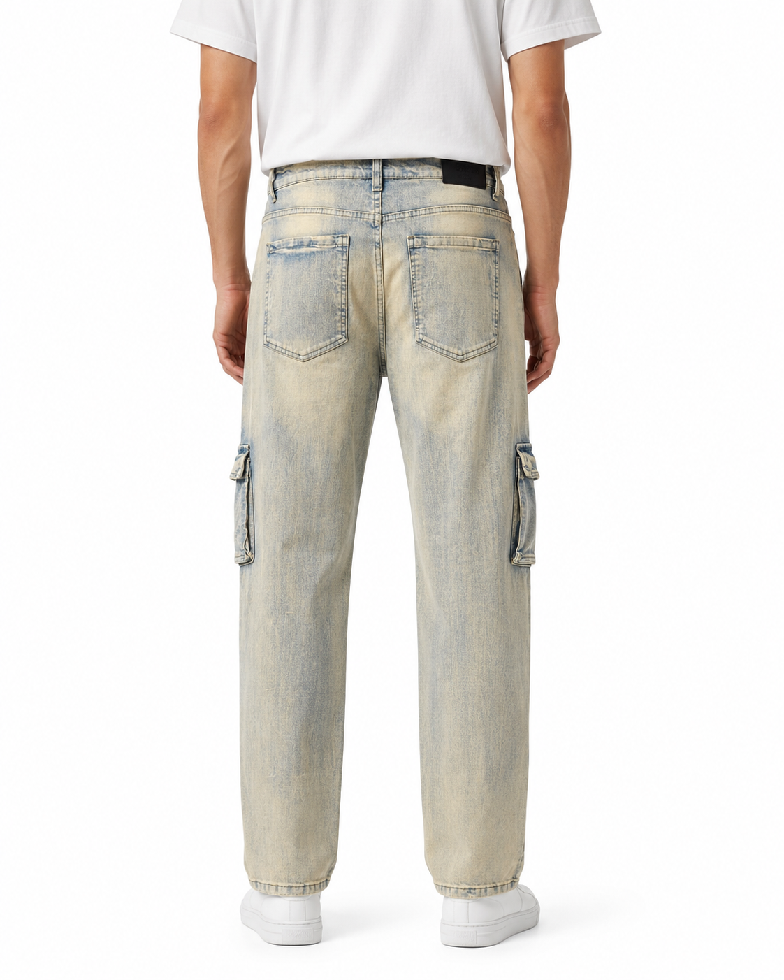 MEN'S STAPLE RELAXED STRAIGHT DENIM PANT COLLECTION - ICE TINT