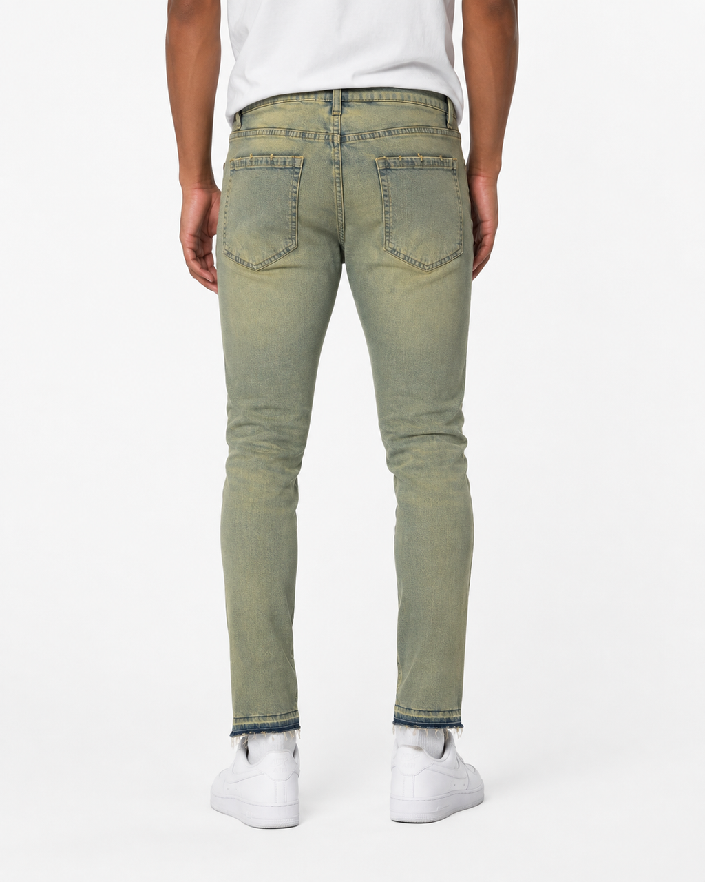 MEN'S MENDED SLIM DENIM PANT COLLECTION - ICE TINT