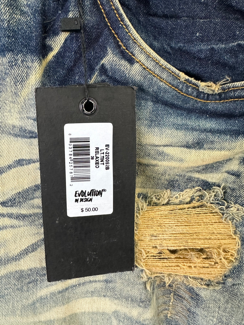 MEN'S CLASSIC BLEACHED DENIM SHORTS COLLECTION - LIGHT TINT