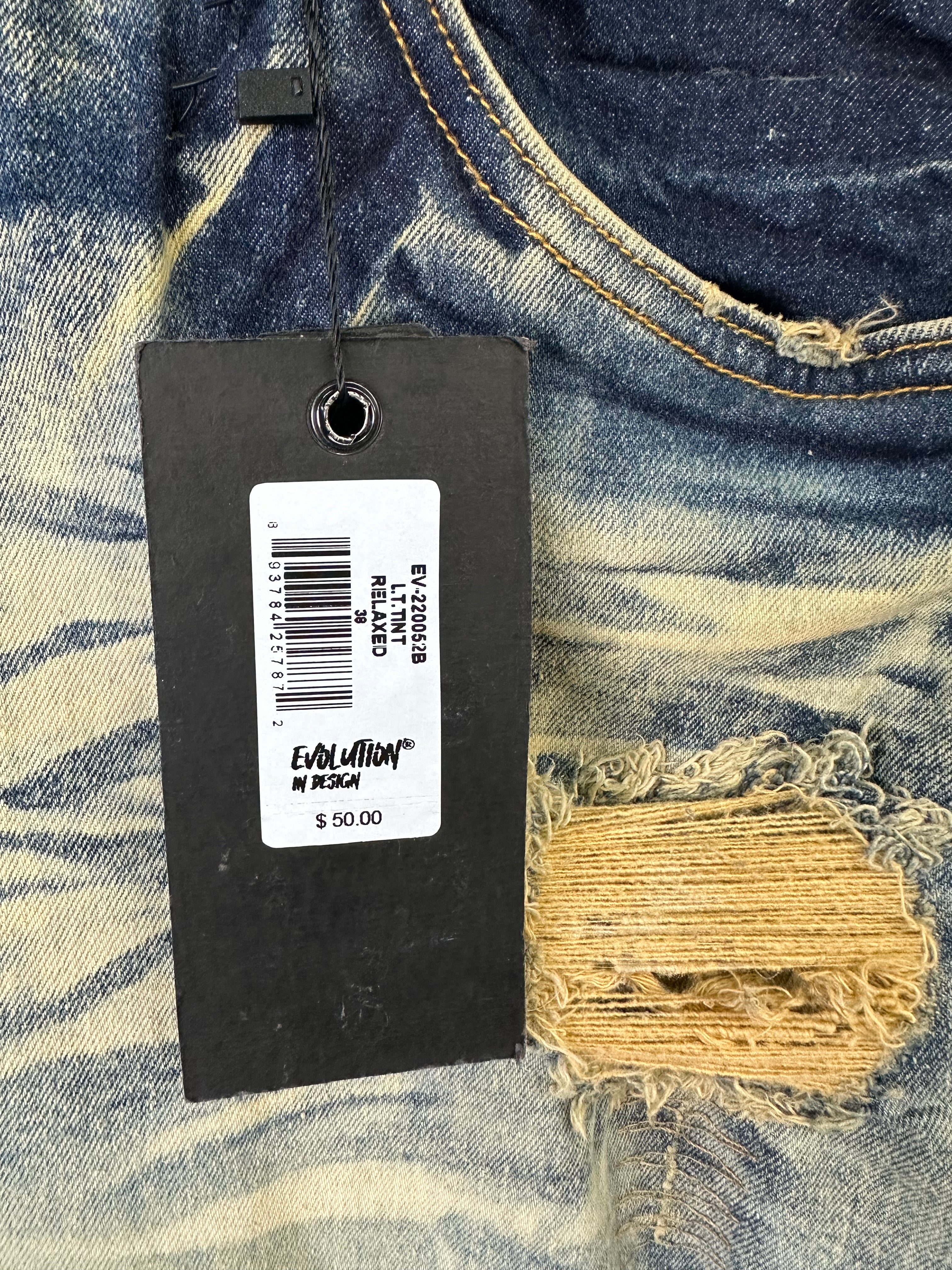 MEN'S CLASSIC BLEACHED DENIM SHORTS COLLECTION - LIGHT TINT