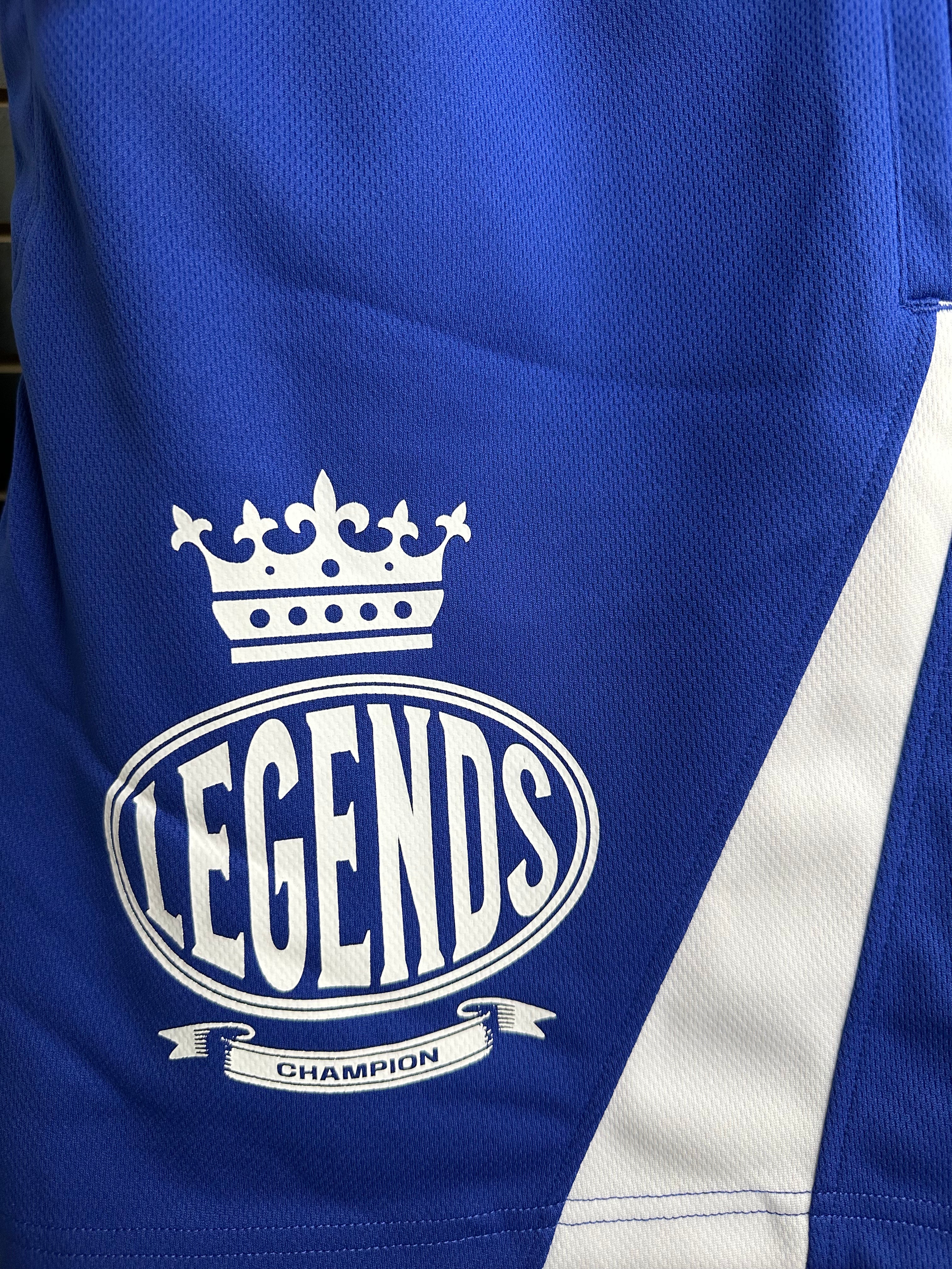 Rebel Minds Legends Original 01 Mesh Shorts – Royal Blue/White