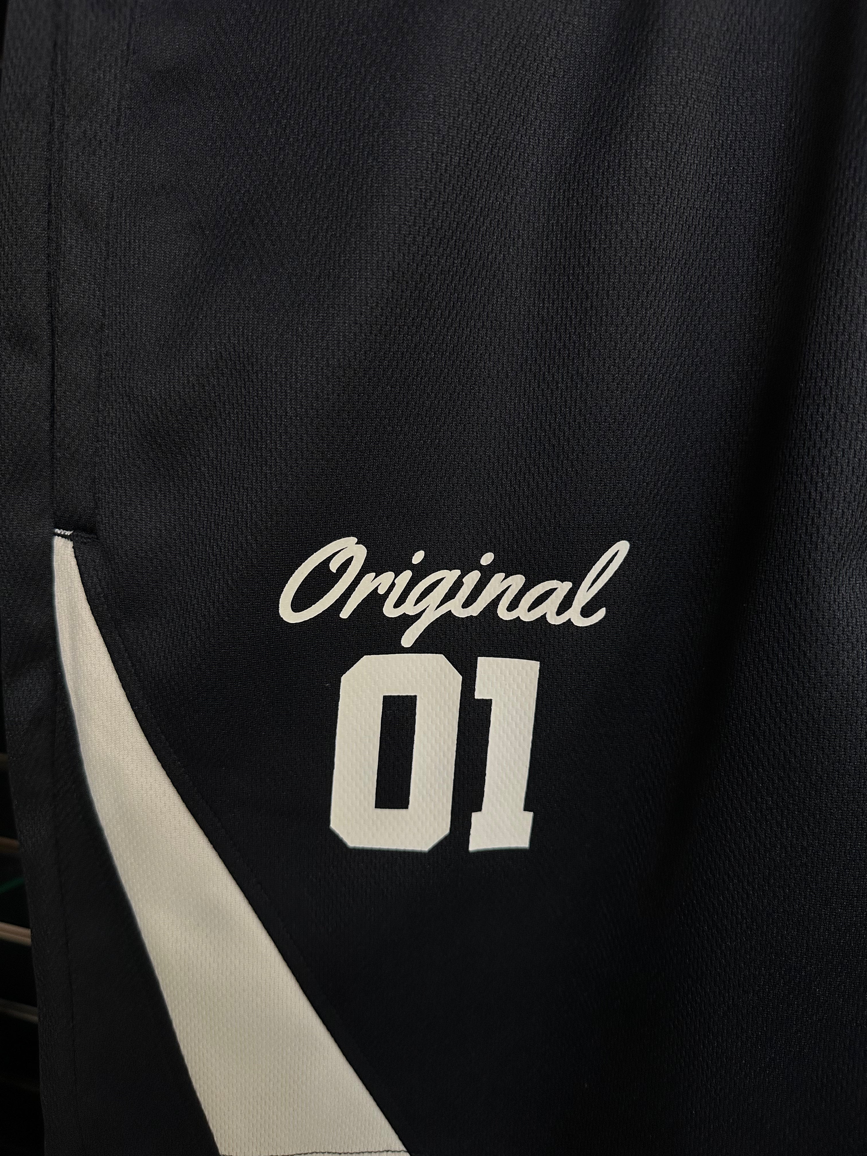 Rebel Minds Legends Original 01 Mesh Shorts – Black/Cream