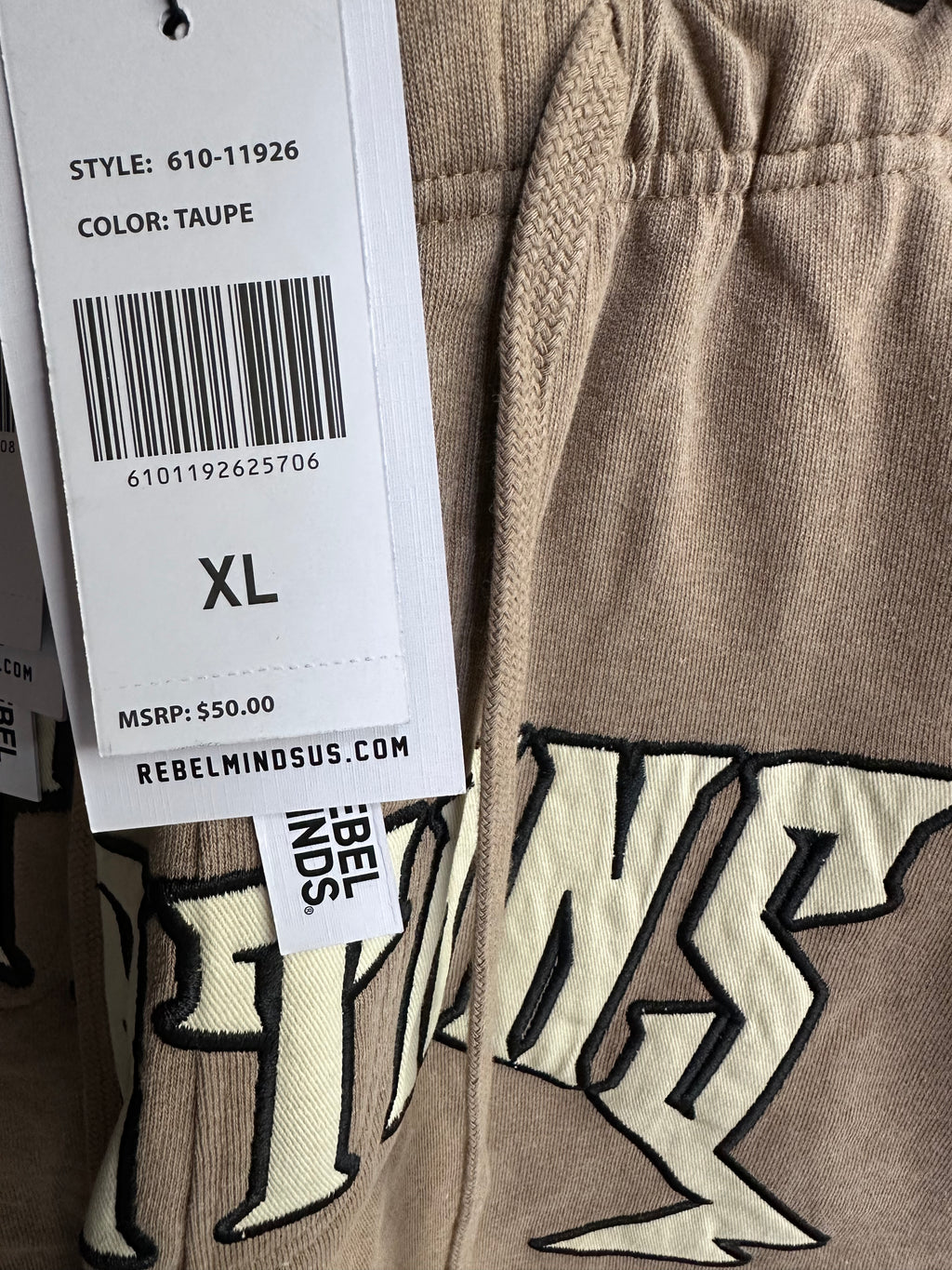 Rebel Minds Spartans Shorts – Tan