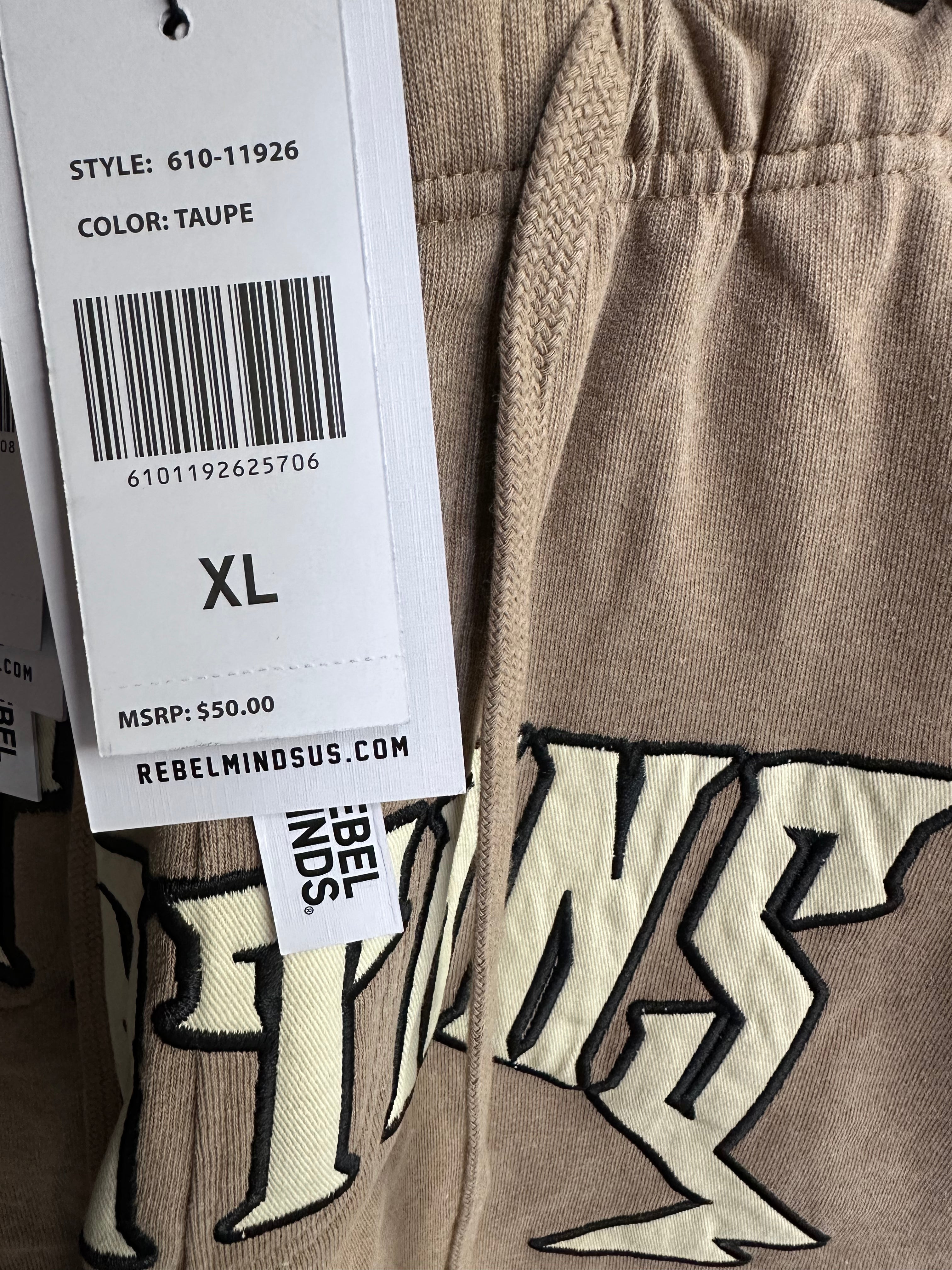 Rebel Minds Spartans Shorts – Tan