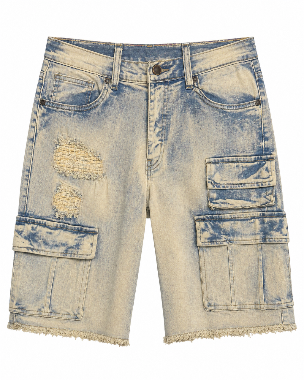 MEN'S STAPLE DENIM SHORTS COLLECTION - ICE TINT